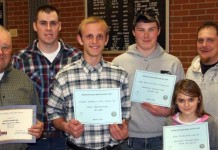 Ashland County awards top dairymen Ashland Dairy 2015