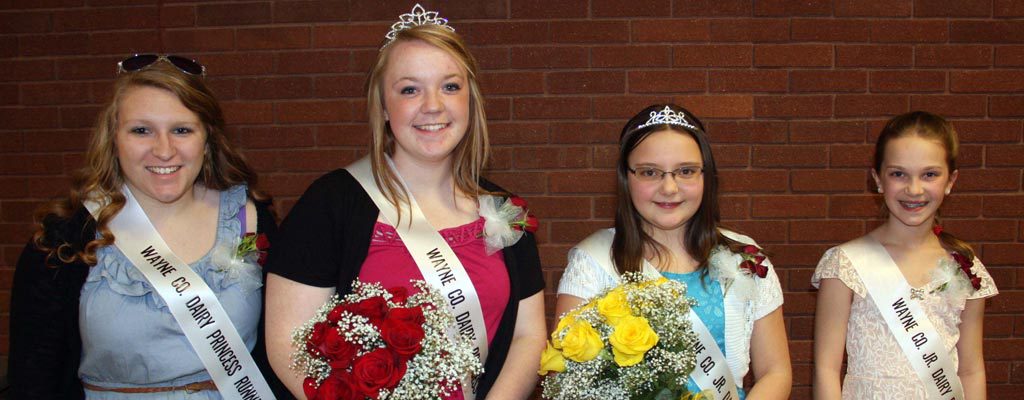 Wayne County dairy royalty