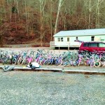 Donated bicycles