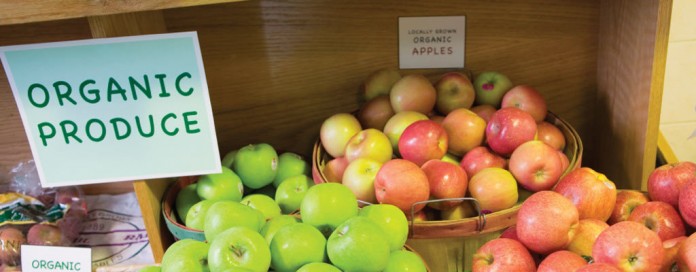 organic apples