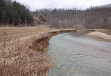 God willing and the creek don’t move Rapid erosion