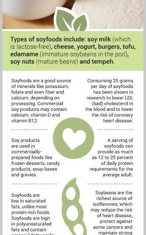 Soyfoods infographic Soyfoods infographic