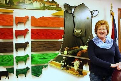 She was young when she was named executive director of the Ohio Cattlemen’s Association in 1990 — and she was a female — but Elizabeth Harsh expanded the association’s visibility and built programs that are now the envy of other state cattle associations nationwide. (Susan Crowell photo)