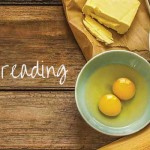 table with baking ingredients