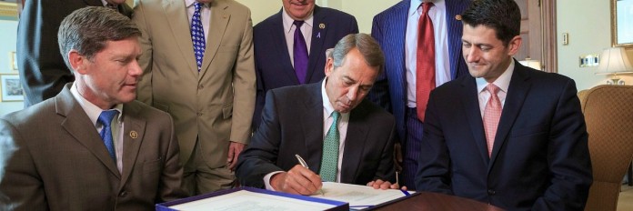 Boehner signs TPA (crp 2)