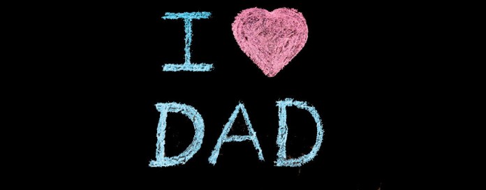 I love dad sign