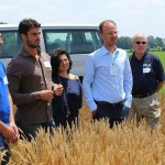 European wheat traders learn about research at OARDC