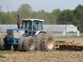 row crop planting
