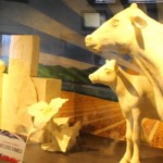Sculptors start buttering up an Ohio icon for the 2015 fair 2014 Ohio State Fair butter cow
