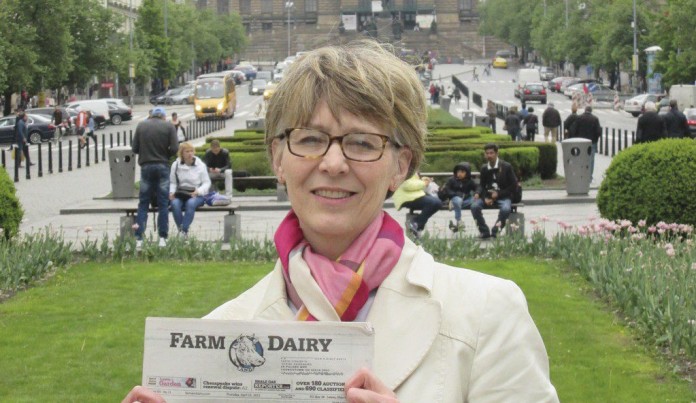 vac_degenaro Steve and Mary DeGenaro, of Poland, Ohio, visited Krakow, Poland and Prague, Czech Republic April 25-May 3. Mary took us to Wenceslas Square in Old Prague, where it was announced in 1989 that the communist government voluntarily resigned, and that Czechoslovakia, as it was known then, was a free nation.