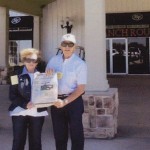 Vacation with Us: Leon & Kathryn Ferguson Leon and Kathryn Ferguson of Fredonia, Pennsylvania, traveled to Texas in April and had time to visit Southfork Ranch and took Farm and Dairy along.