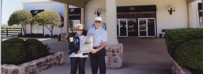 Leon and Kathryn Ferguson of Fredonia, Pennsylvania, traveled to Texas in April and had time to visit Southfork Ranch and took Farm and Dairy along.
