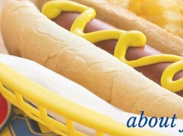 Ask Jen about eating healthy at the fair hotdog fries and lollipop