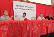 Rainfall and water quality on minds at Farm Science Review water quality panel