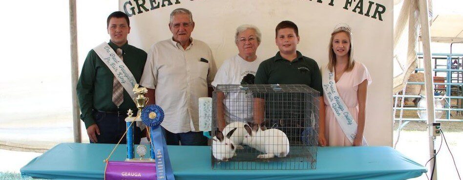Grand champion rabbit meat pen