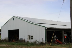 Ashland farm solar panels