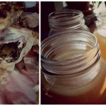 chicken stock collage