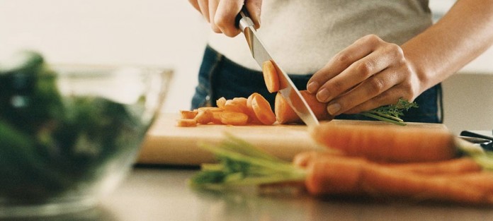 chopping carrots chopping carrots