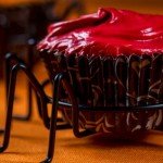 spider cupcake.