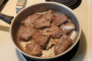 Venison steak