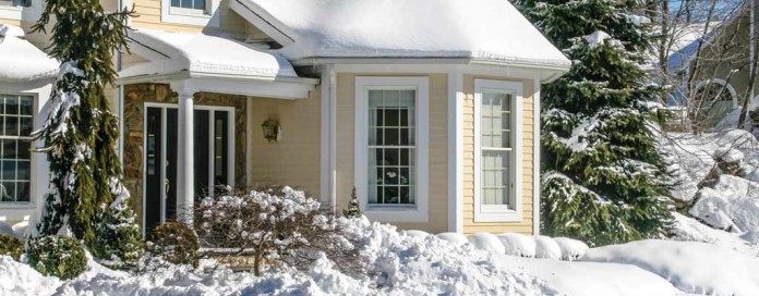 house in winter house in winter