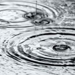 Water, water, everywhere? raindrops on puddles