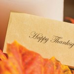 Happy Thanksgiving from the FSA family Happy Thanksgiving card and fall leaves