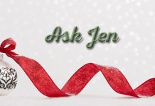 Ask Jen about her Christmas Eve traditions Ask Jen with Christmas ornament