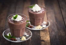 Chocolate Peppermint Pudding