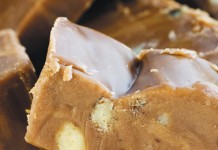 Creamy Chocolate Marble Fudge fudge