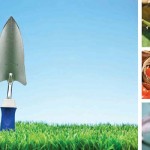 Gardening resolutions for the new year garden tools, green beans, cherry tomatoes and purple coneflowers