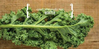 How to eat seasonally this winter kale - winter seasonal eating