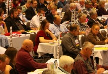 Outgoing Farm Bureau president tells farmers to keep sharing Ohio Farm Bureau Federation delegates 2015