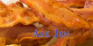Bacon. Need I say more? bacon with Ask Jen header