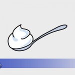 Ask Jen text with spoonful of yogurt graphic