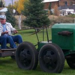 Eimco tractors could be driven by reins Sam Moore and Harold Probasco