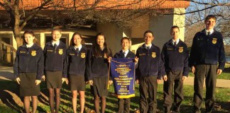 Smithville FFA novice parliamentary procedure team