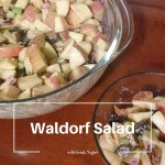 Waldorf salad with Greek yogurt