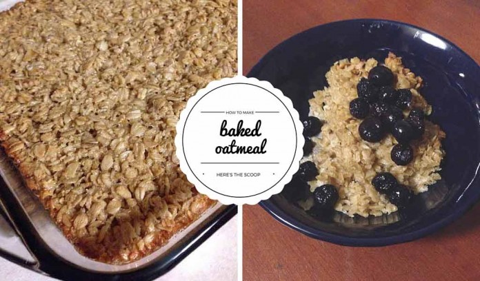 baked oatmeal collage baked oatmeal collage