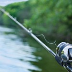 Happiness is a big fish and a witness fishing rod