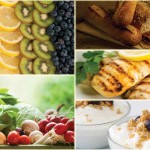 Federal government updates dietary guidelines fruits, vegetables, protein, grains and dairy collage
