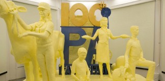 2016 Pa. Farm Show butter sculpture