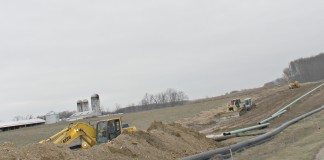 Pipeline construction Carroll County