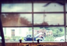 Cream Cheese Brownies
Cream Cheese Brownies on a plate near a window with an antique truck outsite the window.