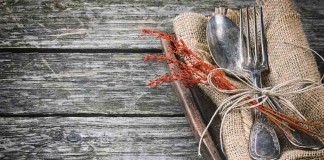 Simple gifts, and love, mean most silverware on table