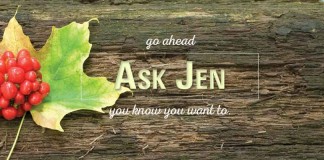 Cooking with pure maple syrup: 2 recipes Ask Jen header with maple leaf