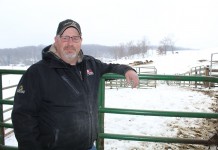 Felumlees work to build next generation of beef producers Dave Felumlee gate