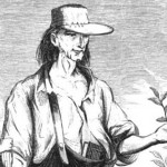 American as apple pie: March 11 is Johnny Appleseed Day Johnny Appleseed drawing