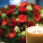 Always our sunshine, you will be missed candle