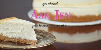 Tiny little cheesecakes and why they make the world go ‘round cheesecake with Ask Jen text